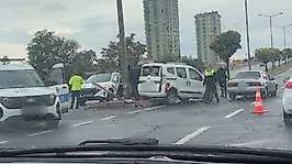 Mimsin'de aynı yerde iki farklı kaza